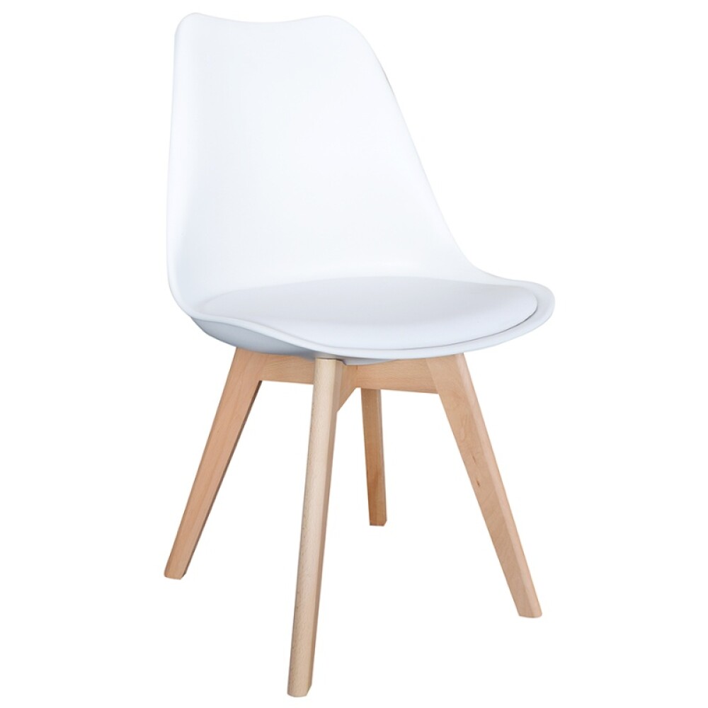 SILLA HABITARE TIPO EAMES BLANCA Silla Habitare Tipo Eames Blanca