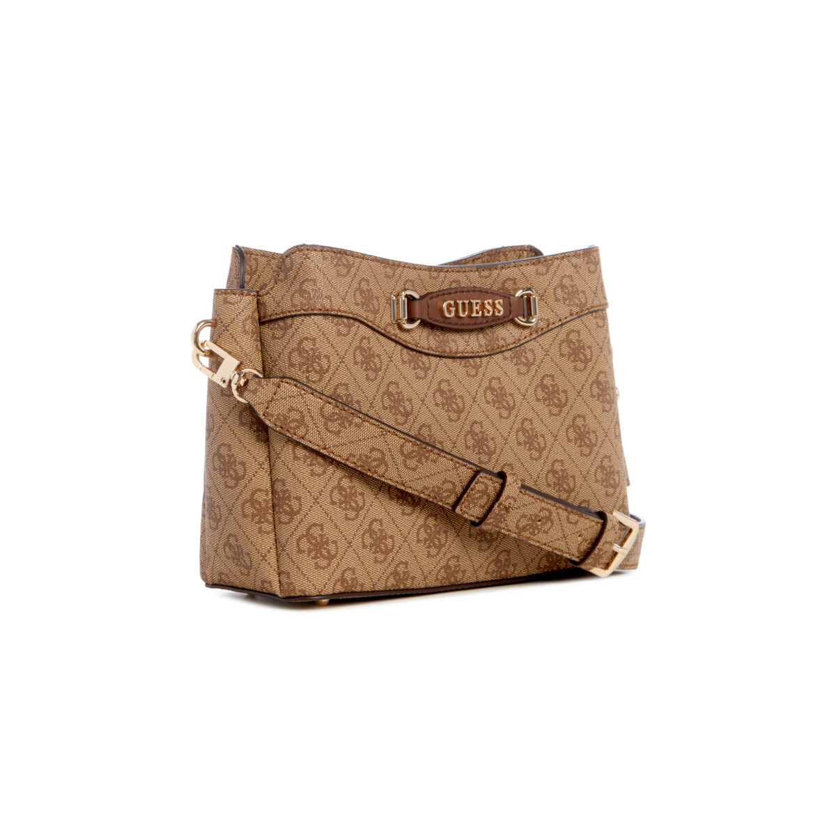 Cartera Guess Emera Chica Beige 