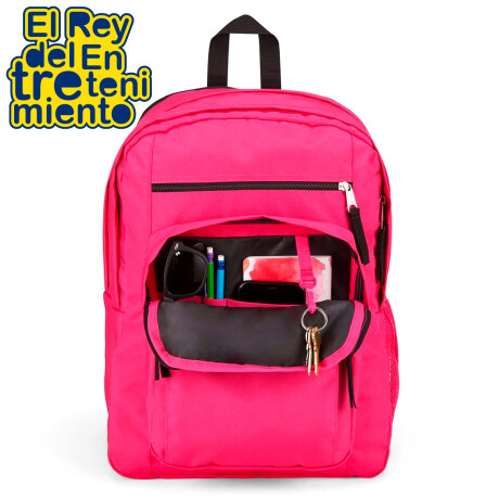 Mochila Jansport Big Student 34 L Reforzada Original Fucsia