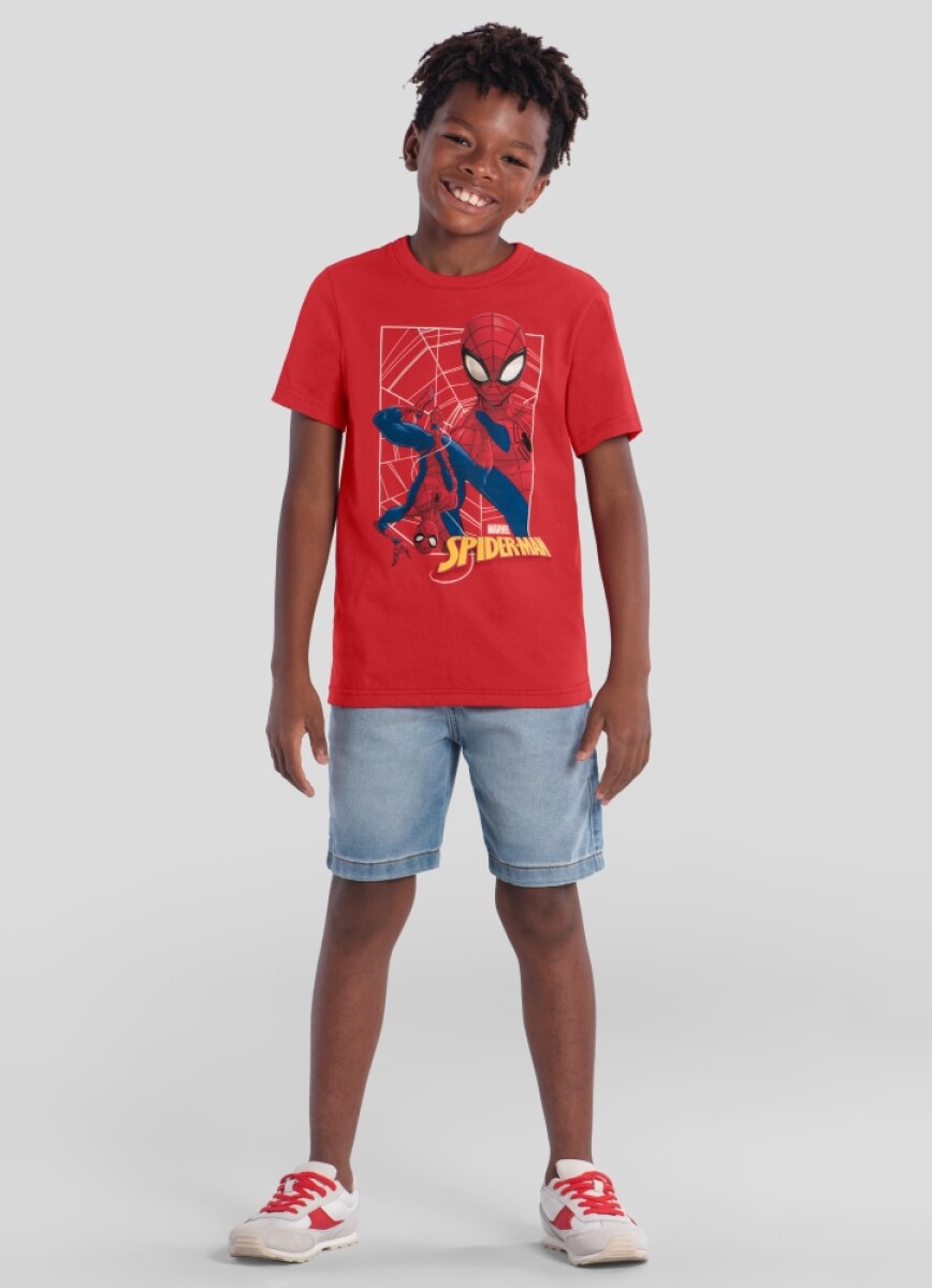 Remera de Niños. - Rojo 