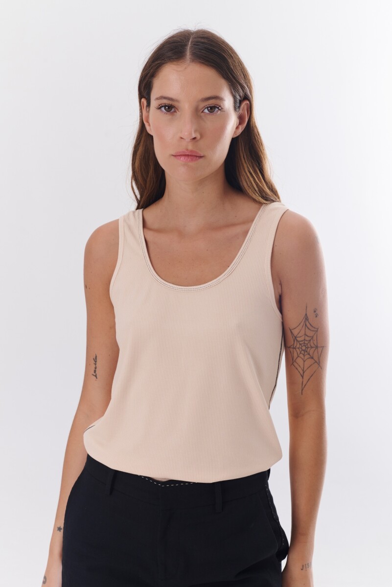 MUSCULOSA LINA - NATURAL 