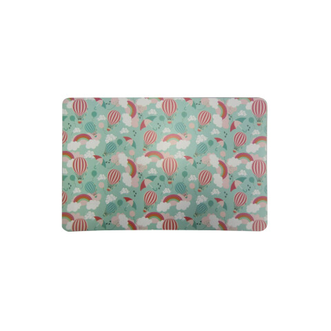 Individual Rectangular Globos Menta 47 x 27 cm U