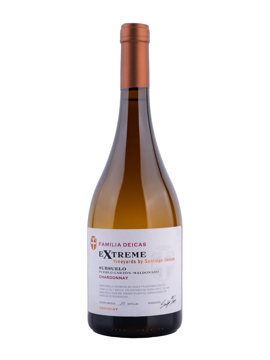 Vino Familia Deicas Extreme Subsuelo Chardonnay 750 ml Vino Familia Deicas Extreme Subsuelo Chardonnay 750 ml