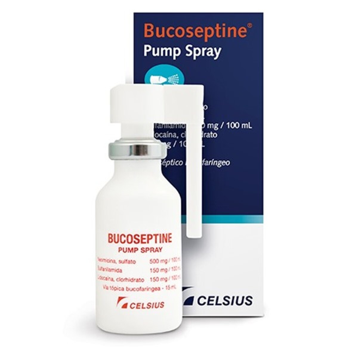 Bucoseptine Pump Spray 15 Ml. 