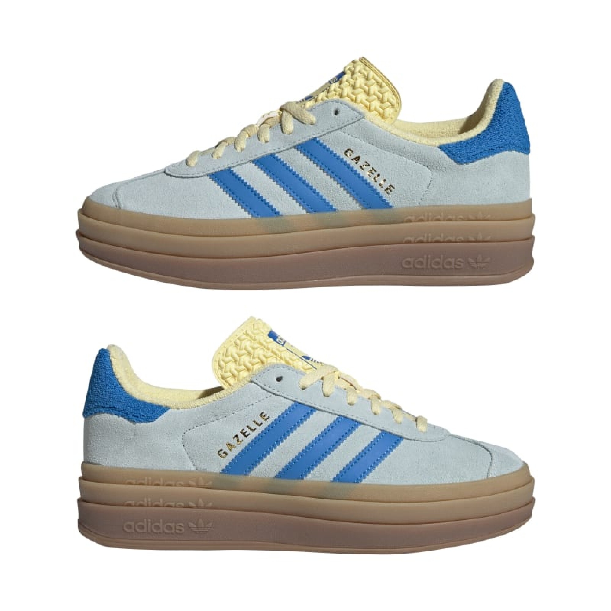 Championes Adidas Gazelle Bold W Celeste Inbox