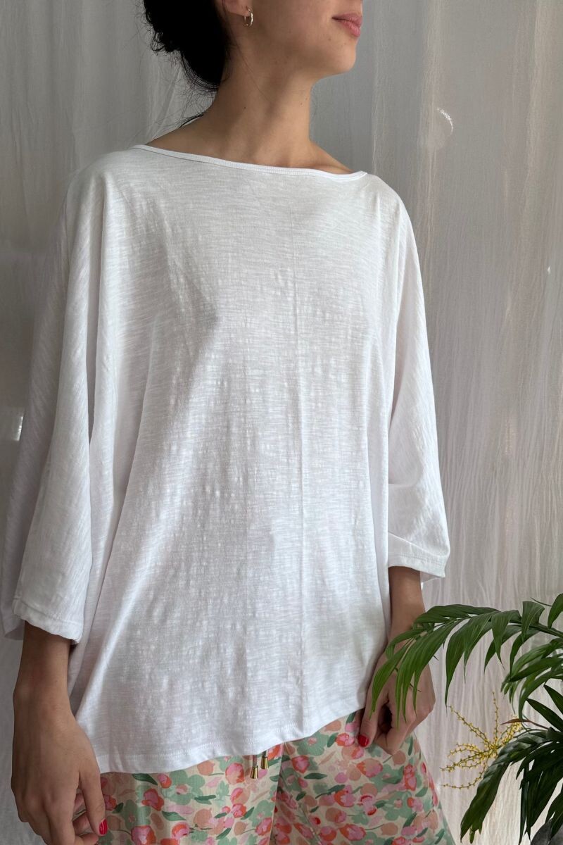Remerón de bambú Blanco