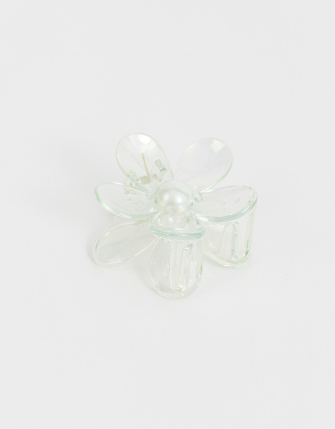 Broche Con flores Broche Flor Traslúcido - Azul Celeste
