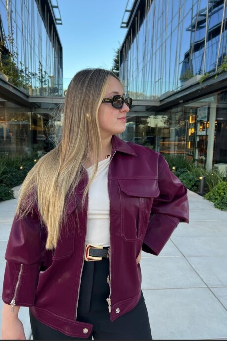 Chaqueta Elen Bordeaux