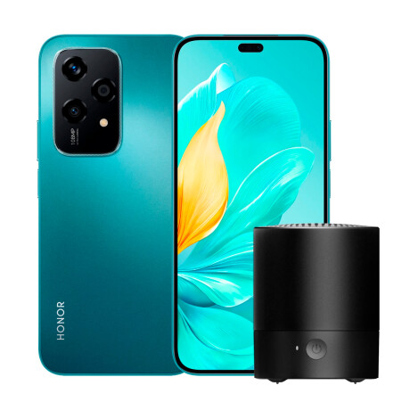 Celular Honor 200 Lite 256GB 8GB Cyan + Parlante de regalo Celular Honor 200 Lite 256GB 8GB Cyan + Parlante de regalo