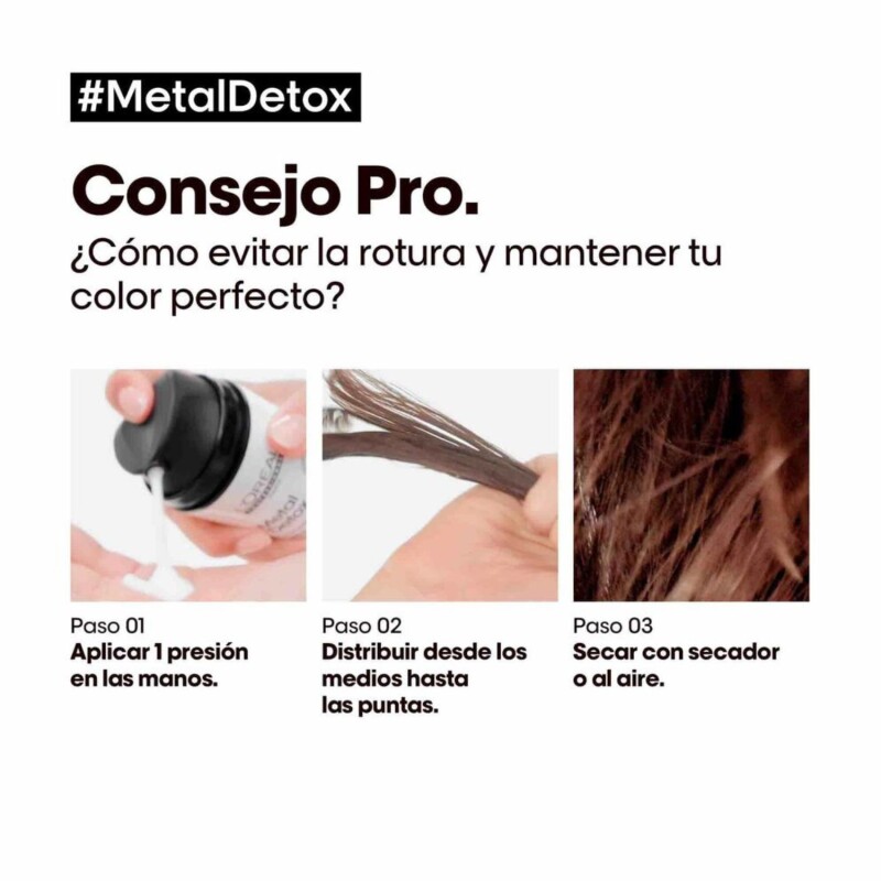 Crema para cabello L'Oréal Prof Metal Detox leave-in 100ml Crema para cabello L'Oréal Prof Metal Detox leave-in 100ml
