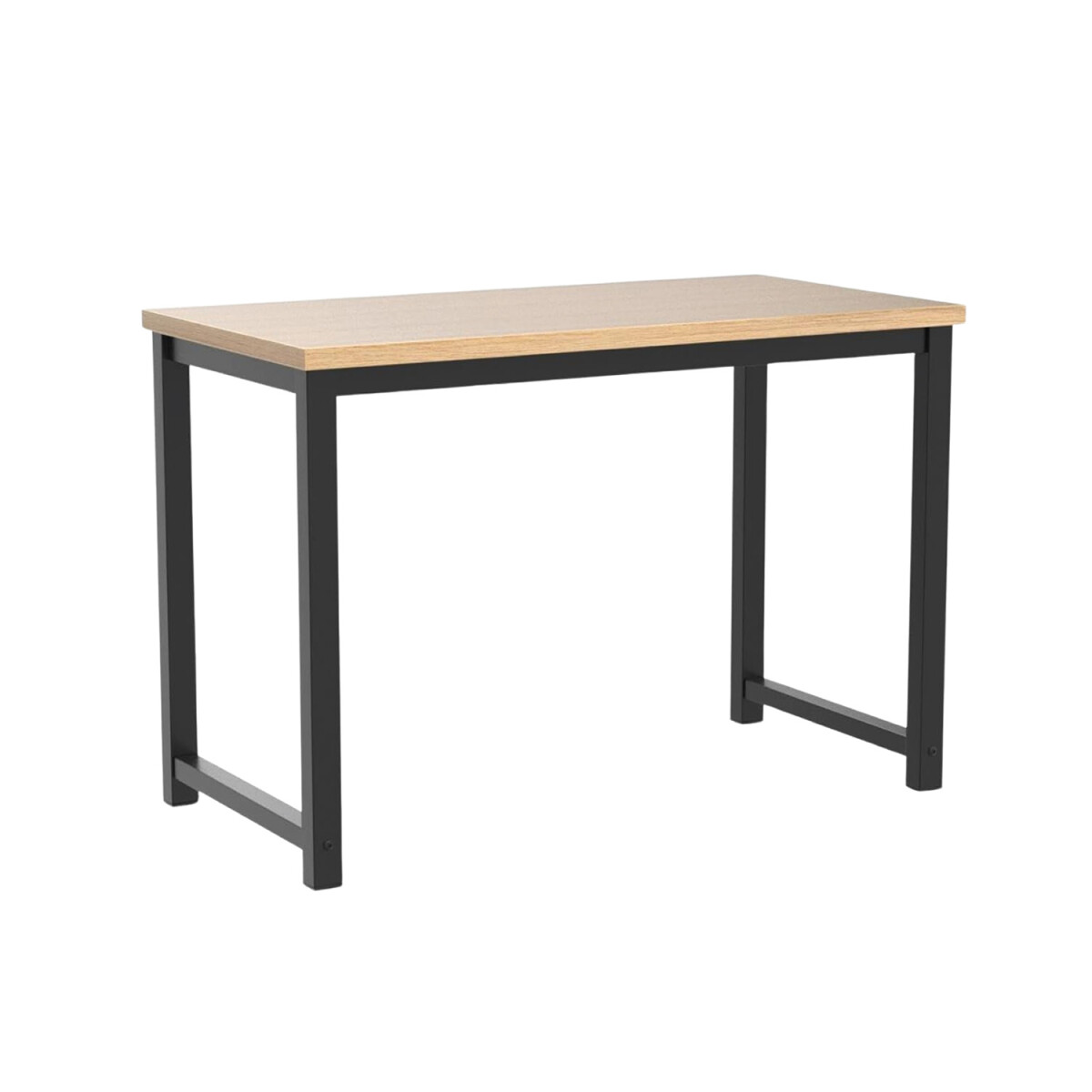 Escritorio Madera Y Hierro 120x60 Mesa De Oficina Premium 