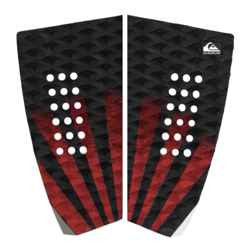 Pad - Quiksilver - Killer Fade Diamond Deluxe - 2 piezas Negro/Rojo