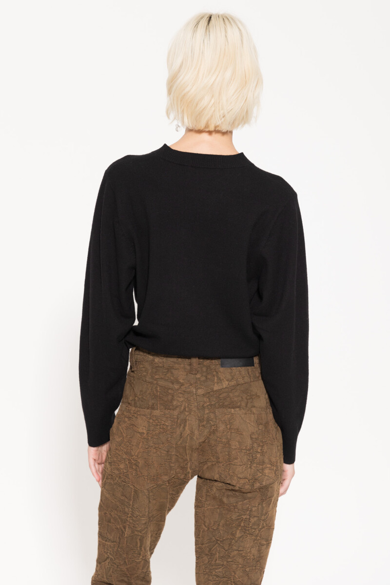 SWEATER PUNK Negro