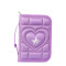 Cartuchera Footy Sobre Corazon Violeta