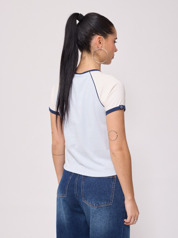 T-SHIRT UTARA RUSTY Celeste