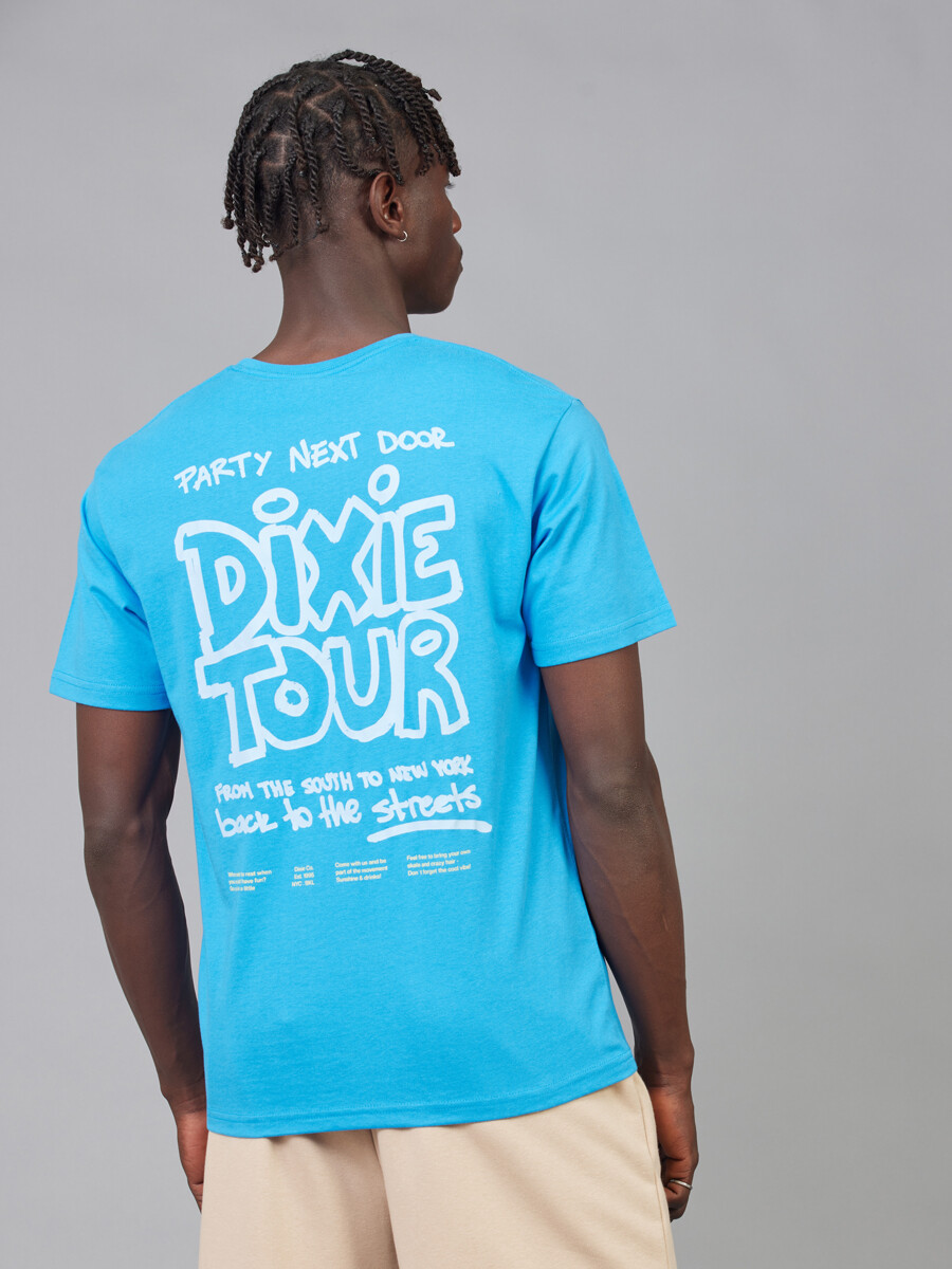 T-SHIRT MAKENA DIXIE Azul