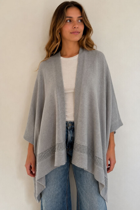 Ruana Fresh Gris