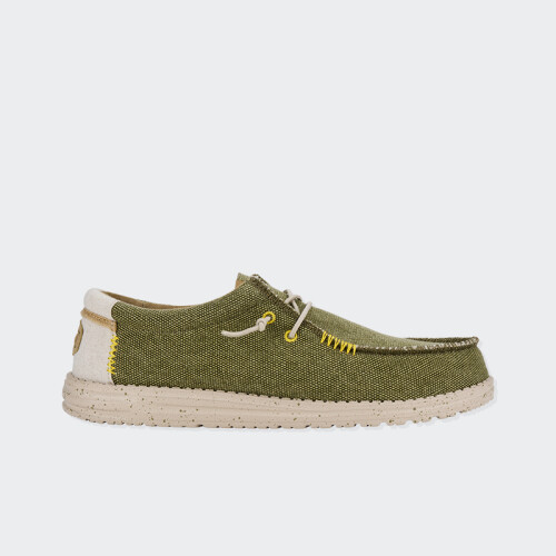 Zapatos Hey Dude Wally Coastline Jute Verde
