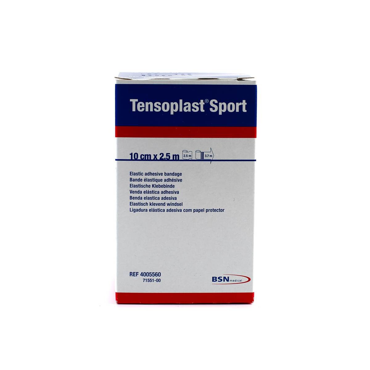 TENSOPLAST SPORT 10 CM. X 2,5 MTS CJ X 1 