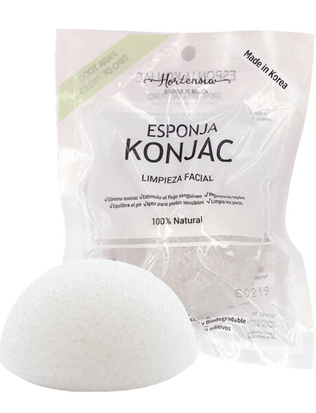 Esponja facial Konjac con Aloe Vera Esponja facial Konjac con Aloe Vera