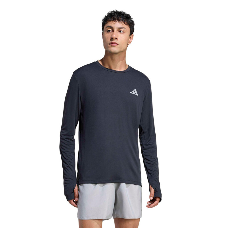 Remera de Hombre Adidas Running Essentials Negro