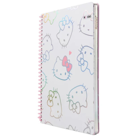 Cuaderno Mooving Carta 96 hojas Hello Kitty Blanco