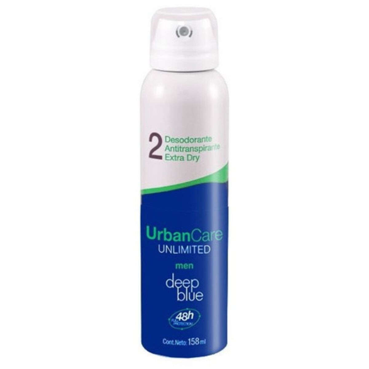 Desodorante Urban Care en Aerosol Deep Blue 158 ML 