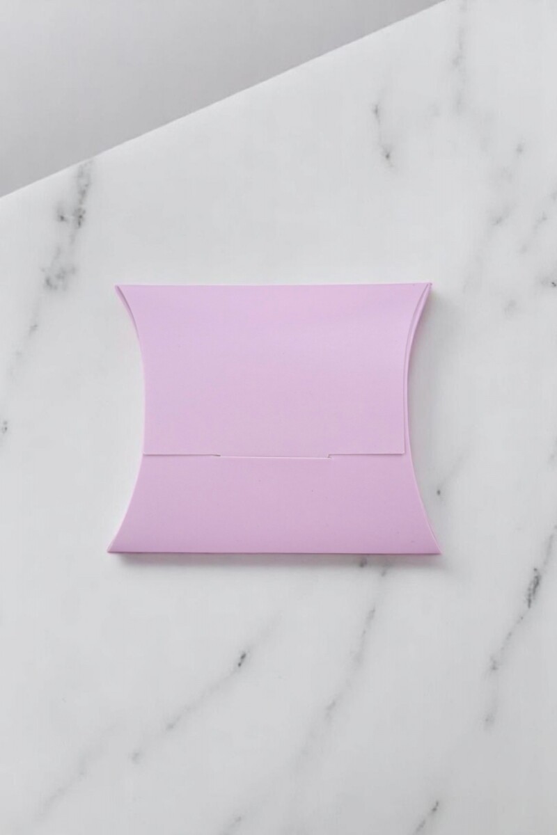 Estuche pillow eco 7x8 cm. - LILA 