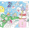 Póster gigante para colorear Magic