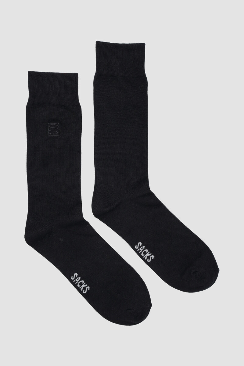 Medias de vestir en bamboo Negro