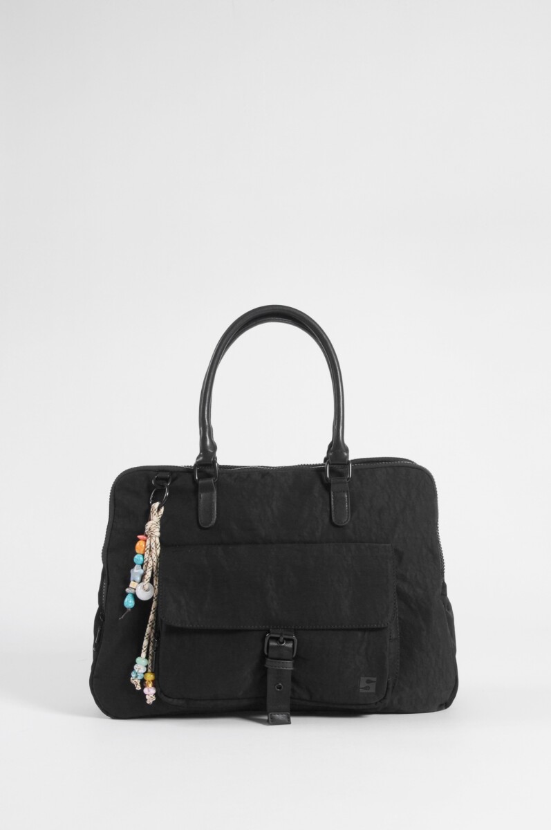 Briefcase con llavero - negro 