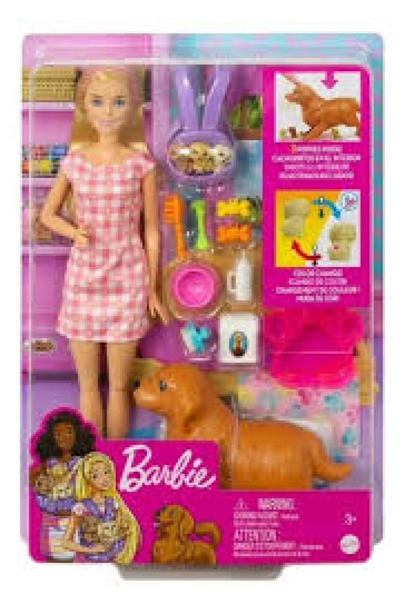Barbie Cachorritos Recién Nacidos Perritos 