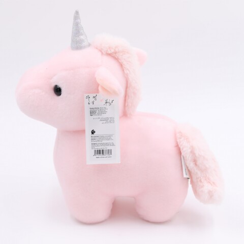 Bonito peluche de unicornio rosa • Mi Peluche