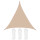 Lona Toldo Vela Triangular Filtro Uv 3,6m Sombra Beige