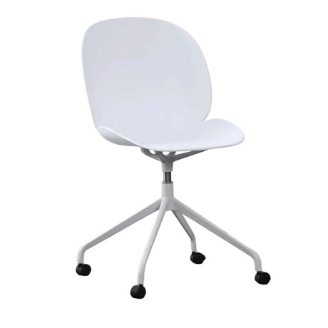 ASIENTO DE OFICINA POLIPROPILENO BLANCO HURON