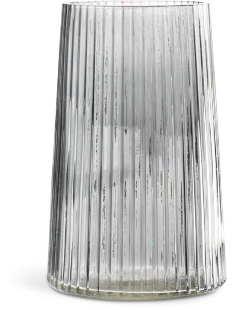 Jarrón ROY Ø13xA20cm gris Jarrón ROY Ø13xA20cm gris