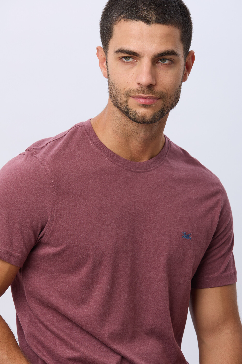 REMERA DE ALGODÓN Bordo