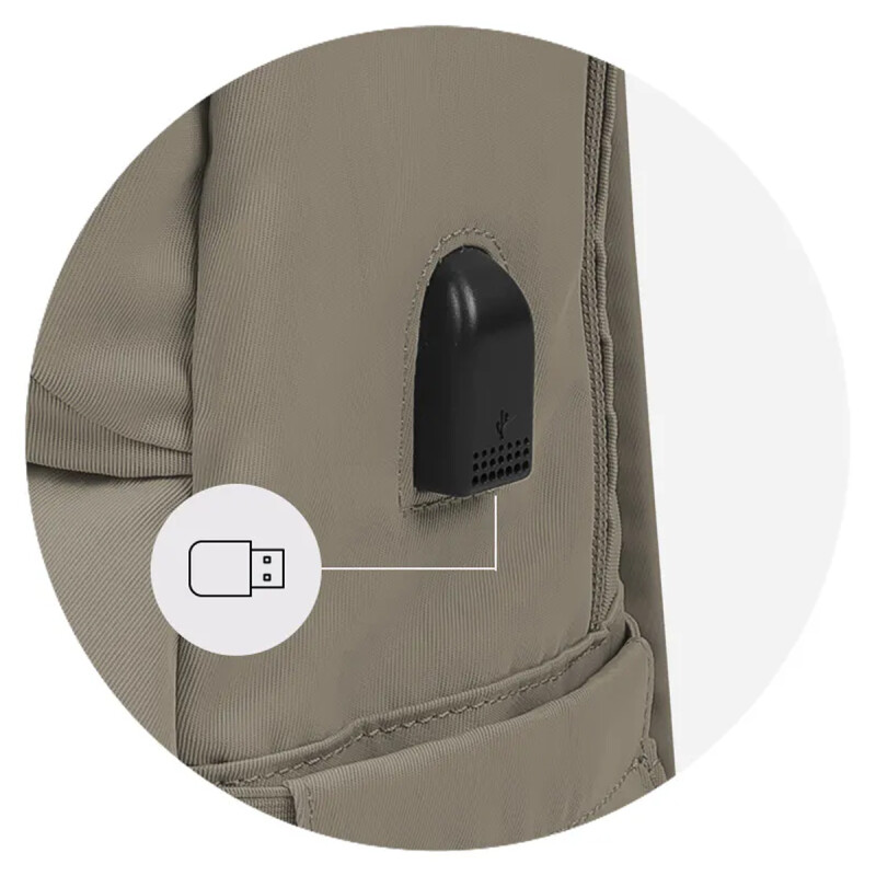 Mochila Maternal Carestino Berna + Cambiador + Estuche Térmico Beige