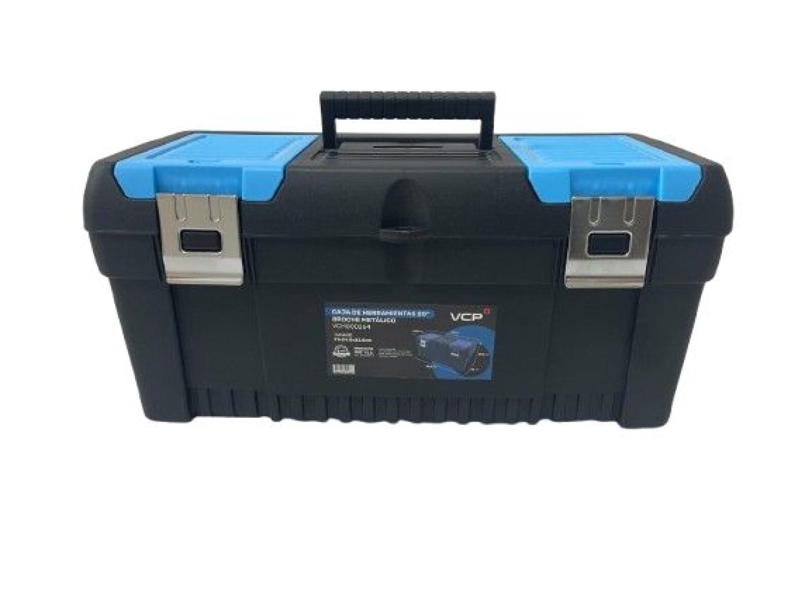 CAJA DE HERRAMIENTAS 20" BROCHE METALICO 