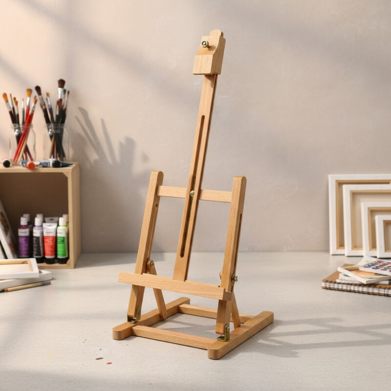 Atril de mesa caballete para pintor MADERA