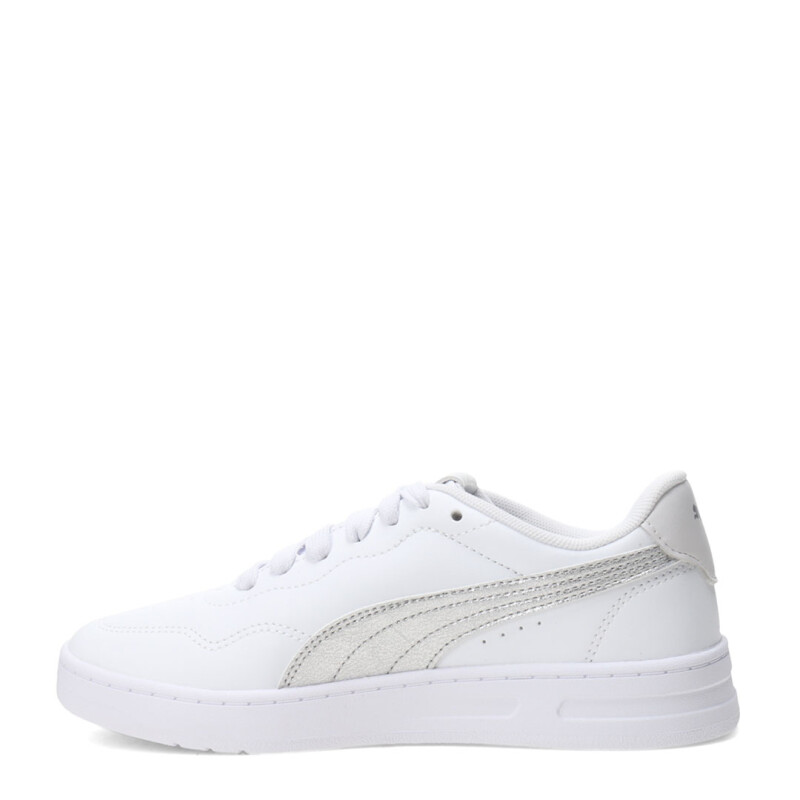 Championes de Mujer Puma Court Lally Metal.Whisper Blanco - Plata