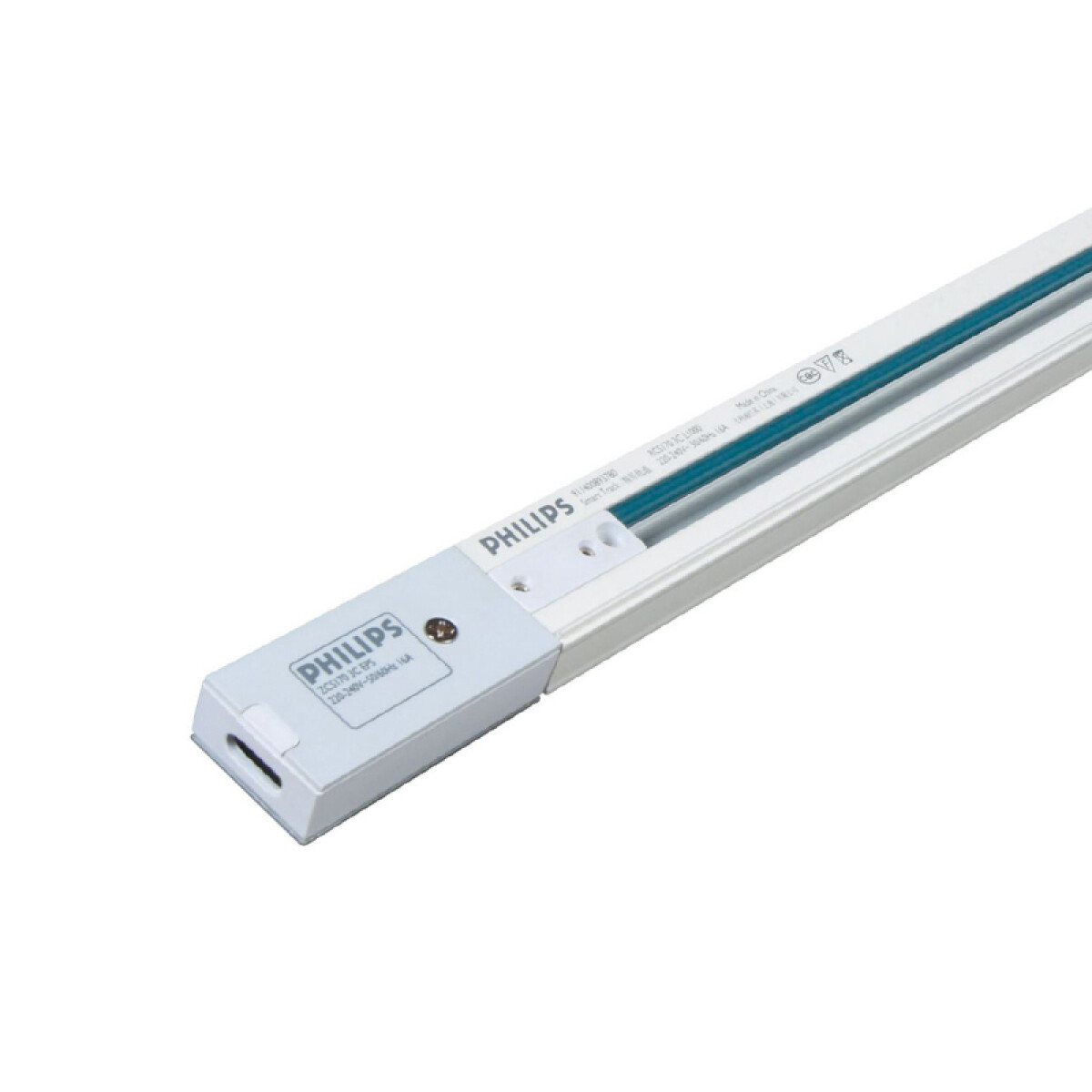 Riel blanco para adosar spots 1mt - PH9330 