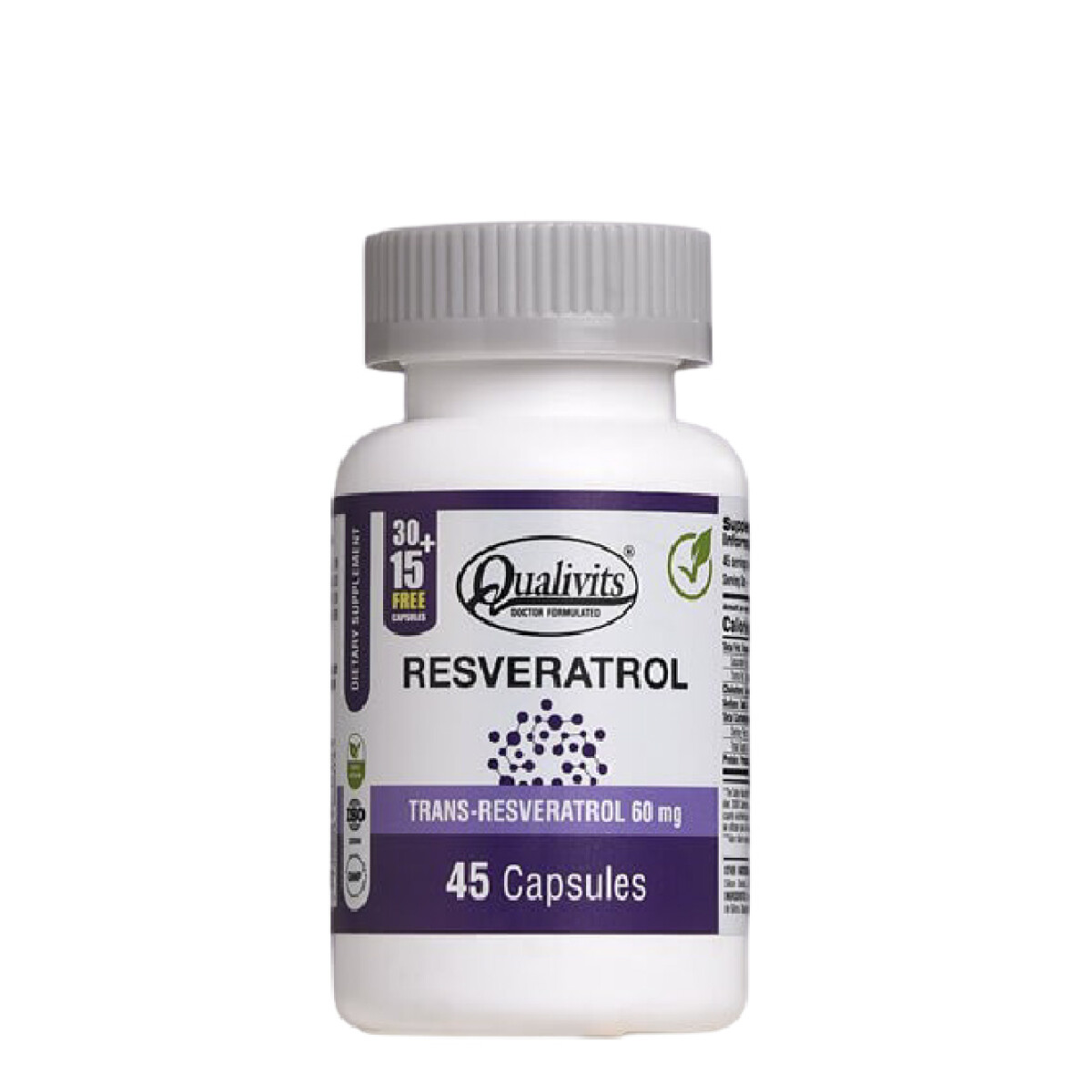 Resveratrol 45caps Qualivits 
