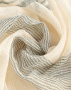 Pashminas Pashmina Rayada Con Flecos - Combinacion Bicolor