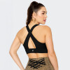 Bra Fabletics Deportivo Oasis Twist Medium Impact Negro