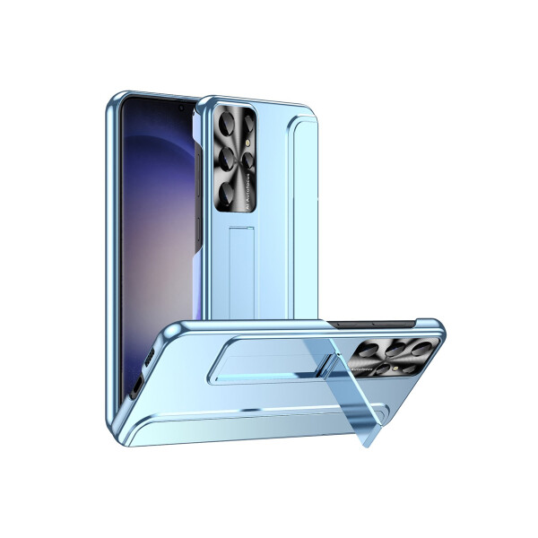 Protector Samsung Galaxy S23 Ultra con soporte color celeste Protector Samsung Galaxy S23 Ultra Con Soporte Color Celeste