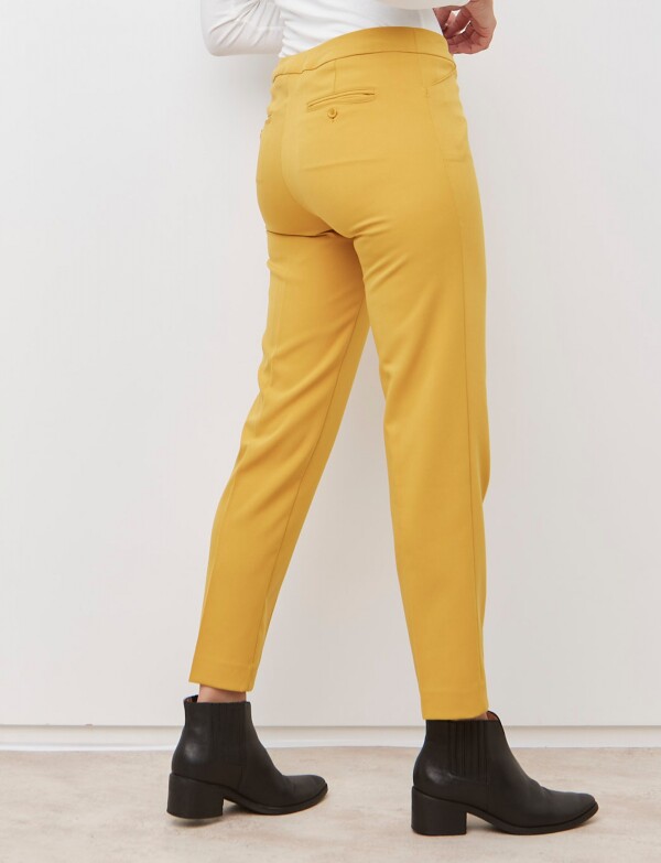 Pantalon Recto MOSTAZA