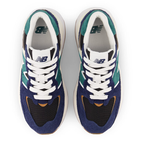 Championes de Mujer New Balance Life Style Azul Marino - Negro - Verde