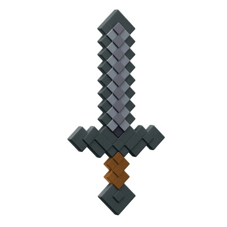 Juguete Espada de Piedra Minecraft Roleplay 001