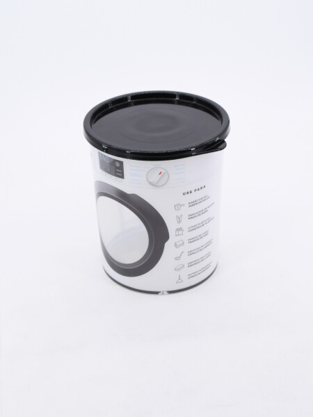 RECIPIENTE DE LAVANDERIA GRIS